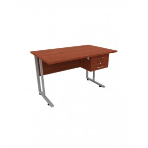 Datascrip Meja Guru 1 Biro dengan Laci Gantung - Arjuna Series